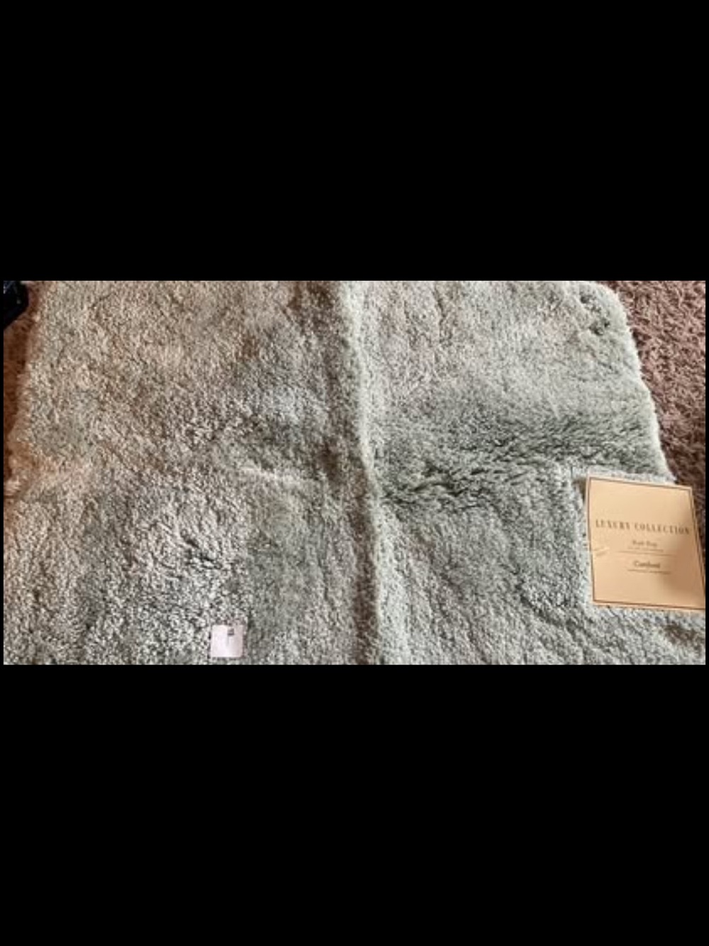 Luxury Collection Sage Bath Rug - 17x 24